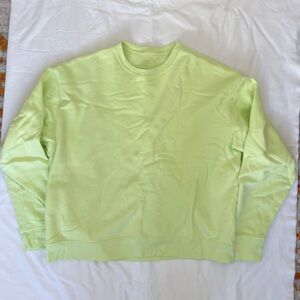Lime Green Girlfriend Collective Sweatshirt